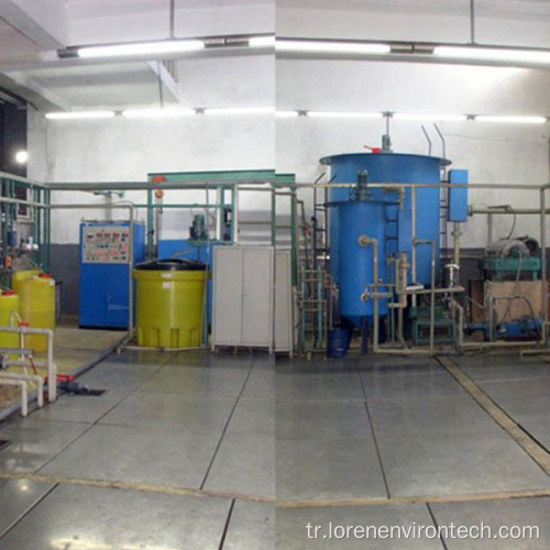 TSS, TDS, COD çıkarma için elektro koagülatör